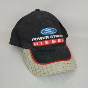 Ford Diesel Hat Adjustable Baseball Cap Power Stroke Black H008